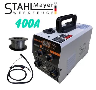 Инверторен електрожен Stahl Mayer 300А с телоподаващо 2в1